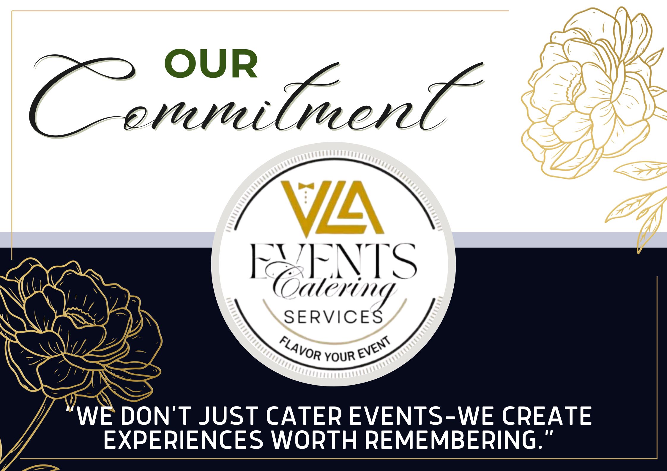 VLA Events & Catering promotion